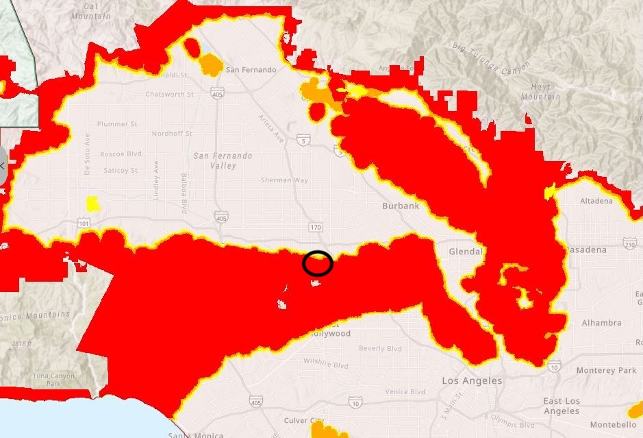 CAL FIRE 2025 Hazard Severity Zones Map