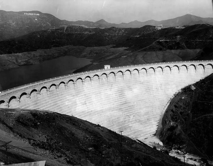 dam and hollywoodland