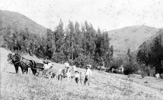 1890 Near the Cahuenga Pass