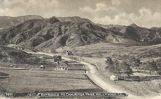 Entrance to Cahuenga Pass
