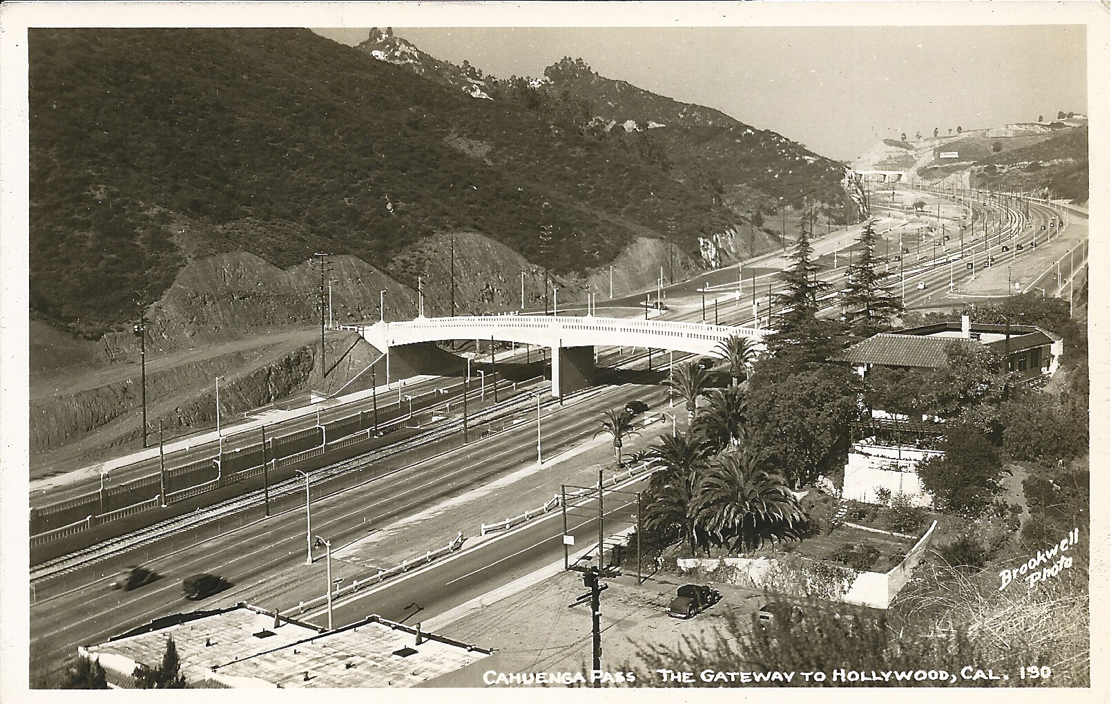 The Pilgrimage Bridge with roadways still under construction